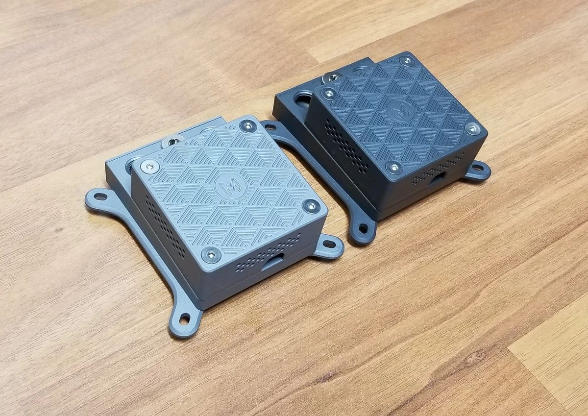 PC用ファン・クーラー Modultra LOBO CPU water block CarbonGrey Modultra LOBO CPU water block + Vector heatsink